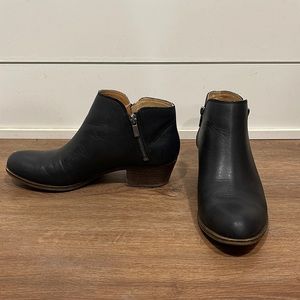 Lucky Brand Leather Booties